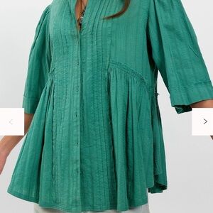 NWT We The Free We The Free Willow Button Down XS (oversized)